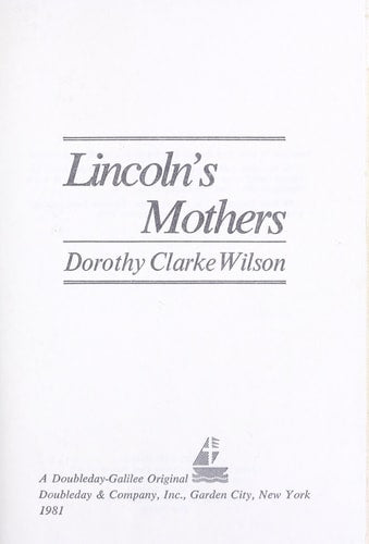Lincoln's Mothers