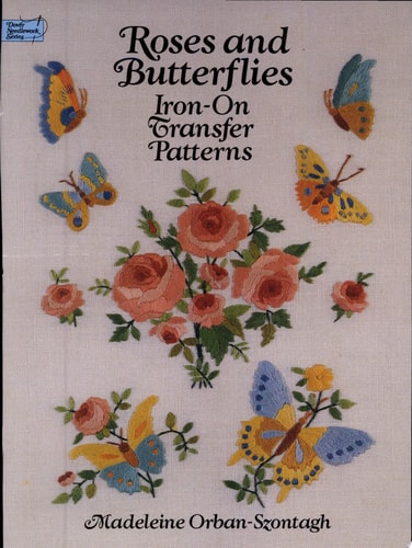 Roses and Butterflies Iron-on Transfer Patterns
