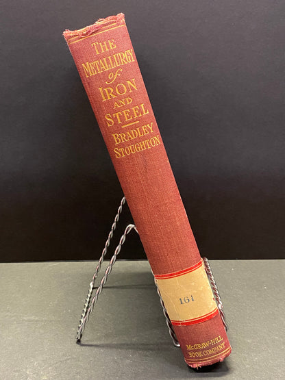 The Metallurgy of Iron and Steel - Bradley Stoughton - 1923