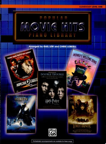 Popular Piano Library Movie Hits: Level 1