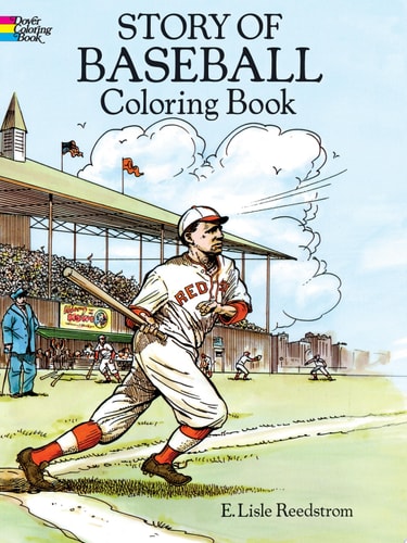 Story of Baseball Coloring Book
