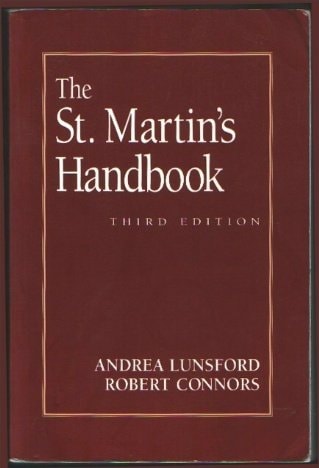 St. Martin's Handbook