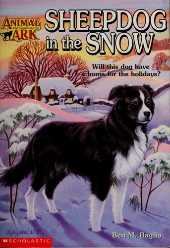 Sheepdog in the Snow