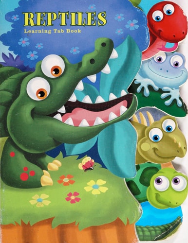 Reptiles Learning Tab Book