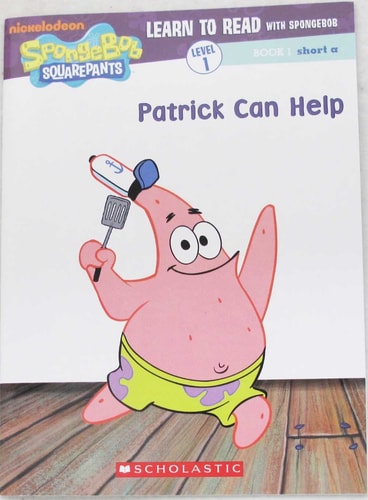 Patrick Can Help (Learn to Read with Spongebob)