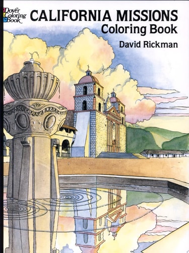 California Missions Coloring Book (Dover American History Coloring Books)