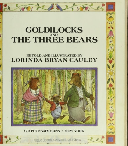 Goldilocks and the Three Bears