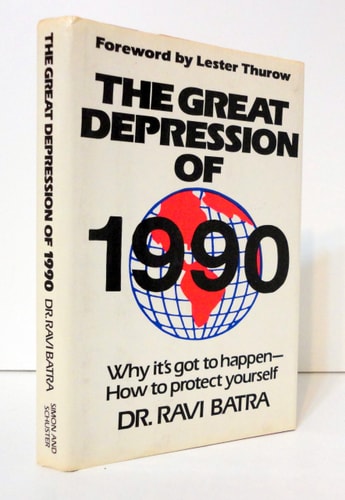 The Great Depression of 1990: Why it's got to happen---How to protect yourself