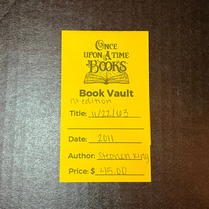 11/22/63 - Stephen King - 1st Edition - 2011
