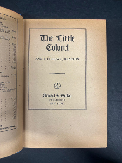 The Little Colonel - Annie Fellows Johnston - 1922
