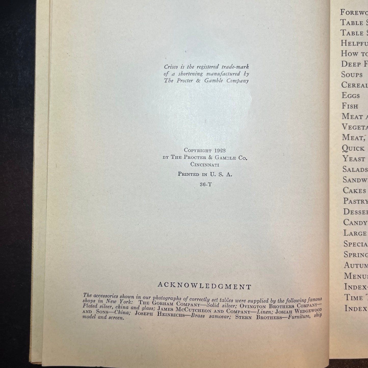 The Art of Cooking and Serving - Sarah Field Splint - 1928