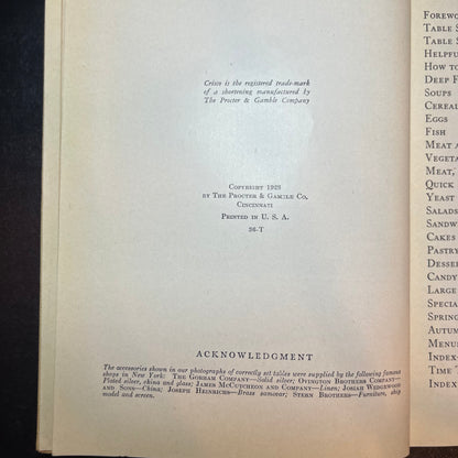 The Art of Cooking and Serving - Sarah Field Splint - 1928
