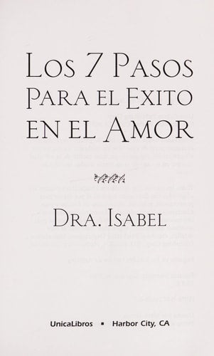 Los 7 Pasos Para el Exito en el Amor (Spanish Edition)