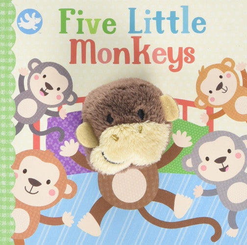 Five Little Monkeys Finger Puppet Book