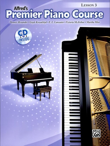 Premier Piano Course Lesson Book, Bk 3: Book & CD (Premier Piano Course, Bk 3)