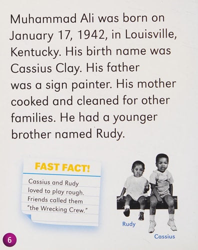 Muhammad Ali (Rookie Biographies)