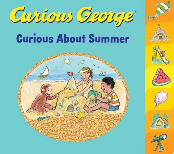 Curious George Curious about Summer Tabbed Board Book