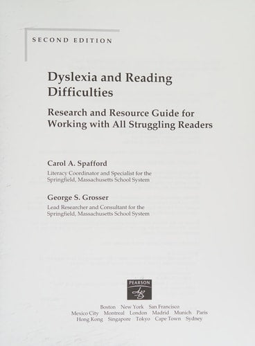 Dyslexia and Reading Difficulties: Research and Resource Guide for Working with All Struggling Readers (2nd Edition)