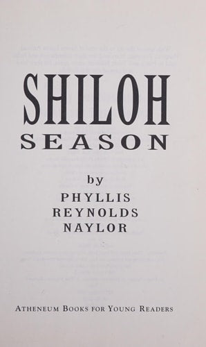 Shiloh Season