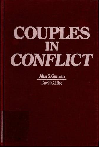Couples in Conflict: New Directions in Marital Therapy