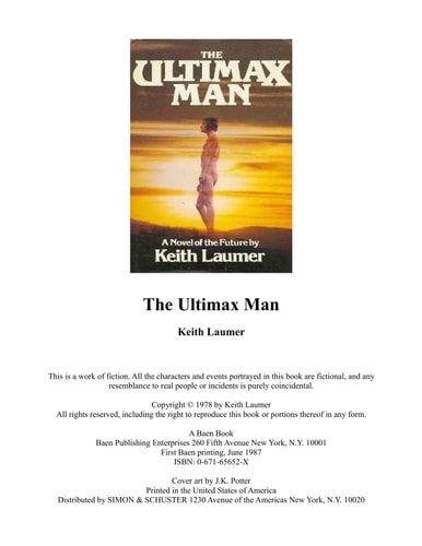 The Ultimax Man (Baen, Sci-Fi)