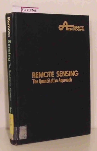 Remote Sensing; The Quantitative Approach