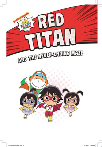 Red Titan and the Never-Ending Maze: Ready-to-Read Graphics Level 1 (Ryan's World)