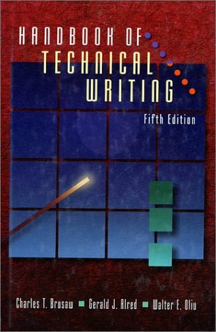 Handbook of Technical Writing