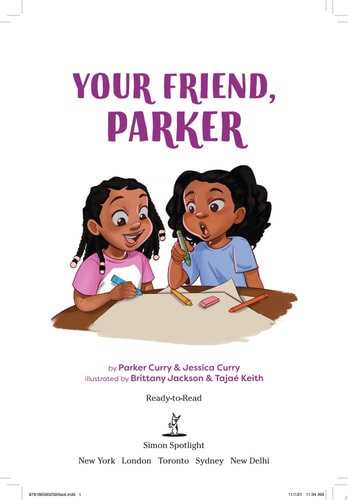 Your Friend, Parker: Ready-to-Read Level 1 (A Parker Curry Book)