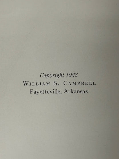 100 Years of Fayetteville - William S. Campbell - Signed - 1928