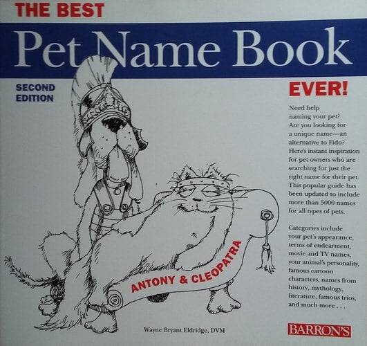 The Best Pet Name Book Ever!