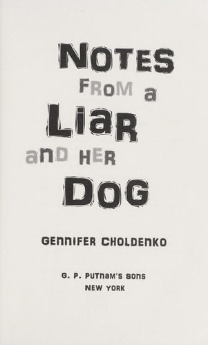 Notes from a Liar and Her Dog