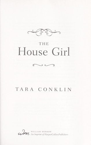 The House Girl A Novel