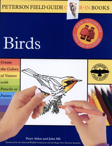 Birds (Peterson Field Guide Color-In Book)