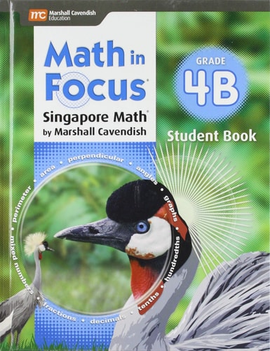 Student Edition Book B Grade 4 2018 (Math in Focus (STA))