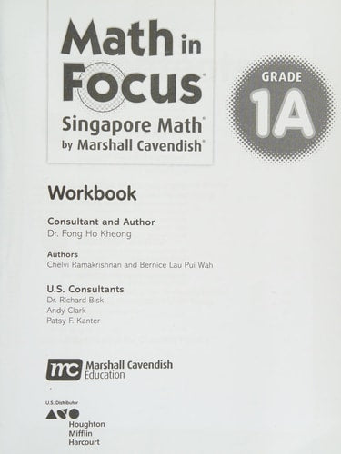 Student Workbook A Grade 1 (Math in Focus (STA))