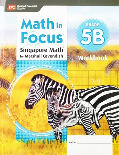 Student Workbook B Grade 5 (Math in Focus (STA))