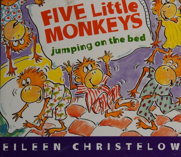 Five Little Monkeys Jumping on the Bed (board book) (A Five Little Monkeys Story)
