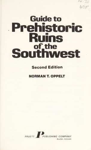 Guide to Prehistoric Ruins of the Southwest (The Pruett Series)