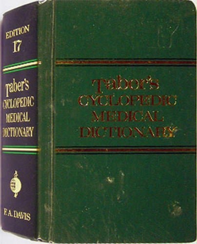 Taber's Cyclopedic Medical Dictionary, 17th Edition