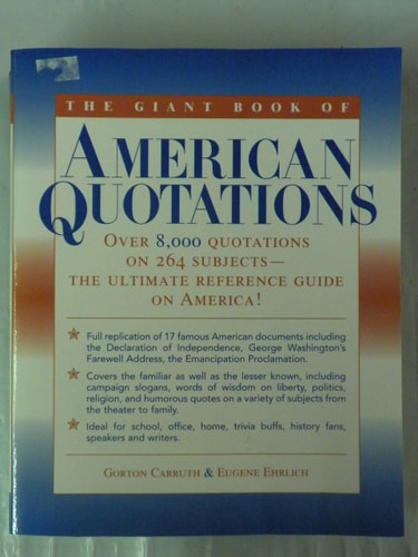 Giant Book of American Quotations, The