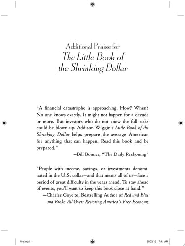 The Little Book of the Shrinking Dollar: What You Can Do to Protect Your Money Now