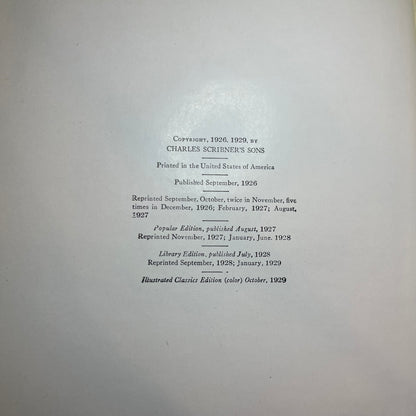 Smoky - Will James - 1st Illustrated Classic Edition - 1929