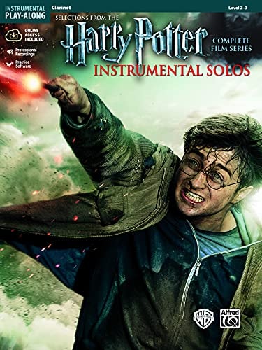Selections from the Harry Potter complete film series : instrumental solos : [clarinet] : level 2-3