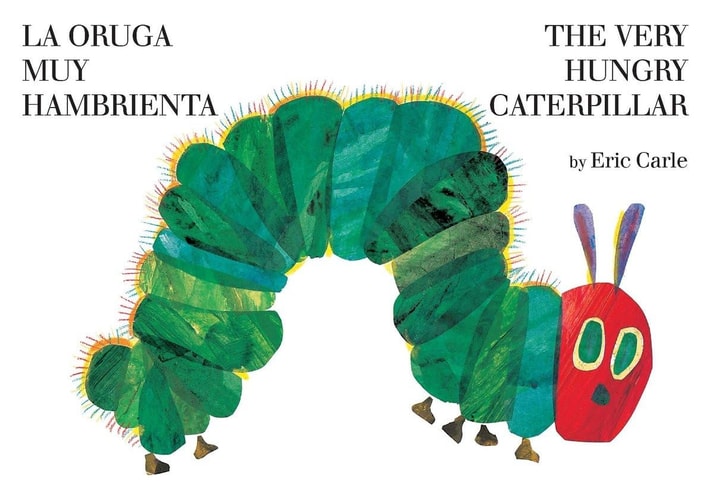La oruga muy hambrienta/The Very Hungry Caterpillar Bilingual Board Book