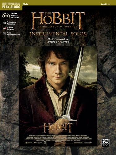 The Hobbit -- An Unexpected Journey Instrumental Solos: Flute, Book & Online Audio/Software/PDF (Pop Instrumental Solo Series)