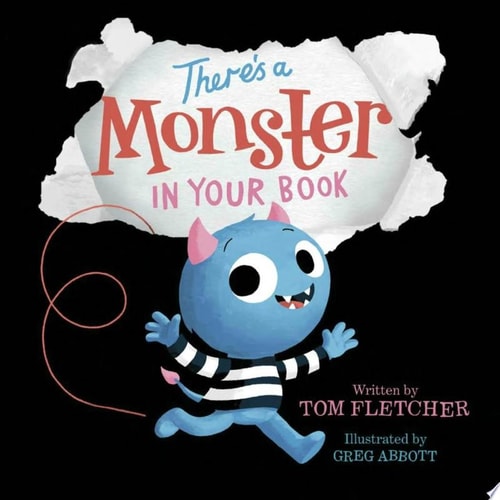 There's A Monster in Your Book A Funny Monster Book for Kids and Toddlers