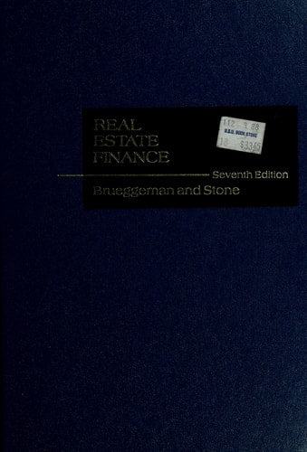 Real estate finance