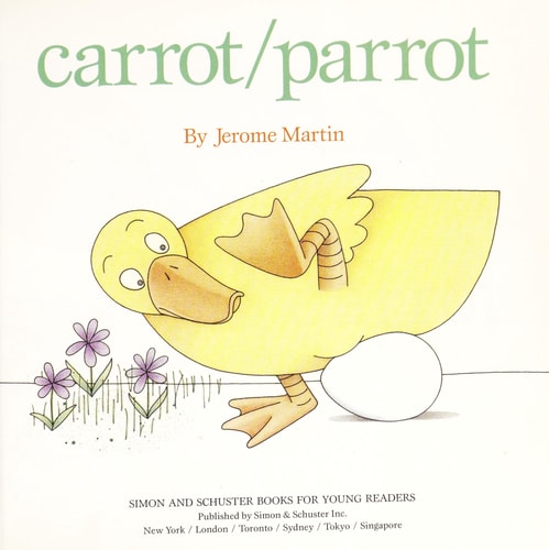 Presto-Change-O Book: Carrot-Parrot