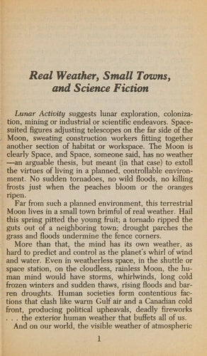 Lunar Activity (Paksenarrion Universe)